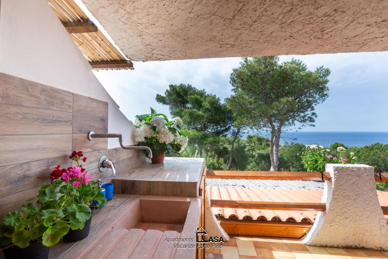 Apartments Casa Vacanze Порто Пино Екстериор снимка